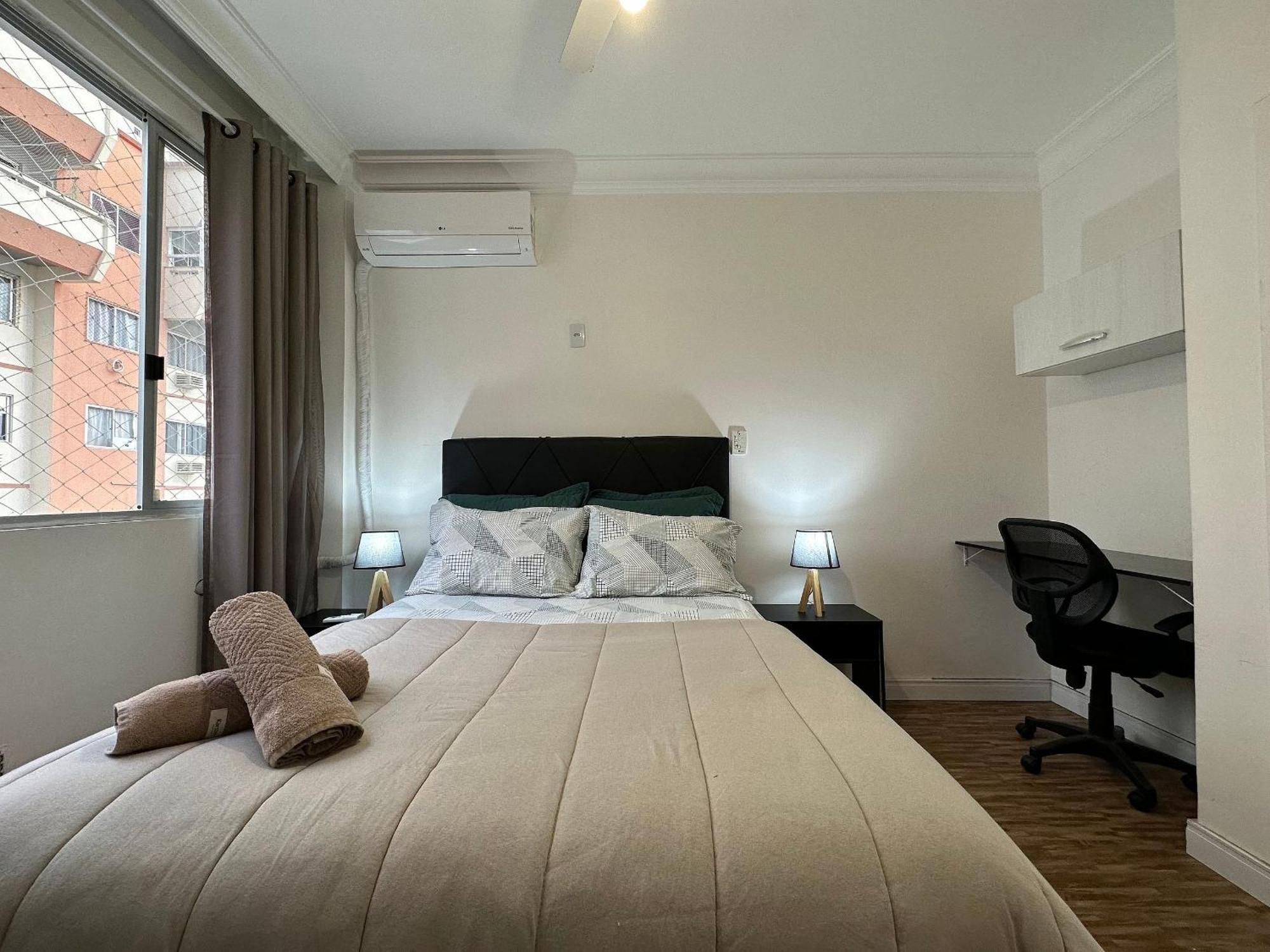 Po04- 1 Quarto Ao Lado Shop. Atlantico C/ Garagem Balneário Camboriú Екстериор снимка